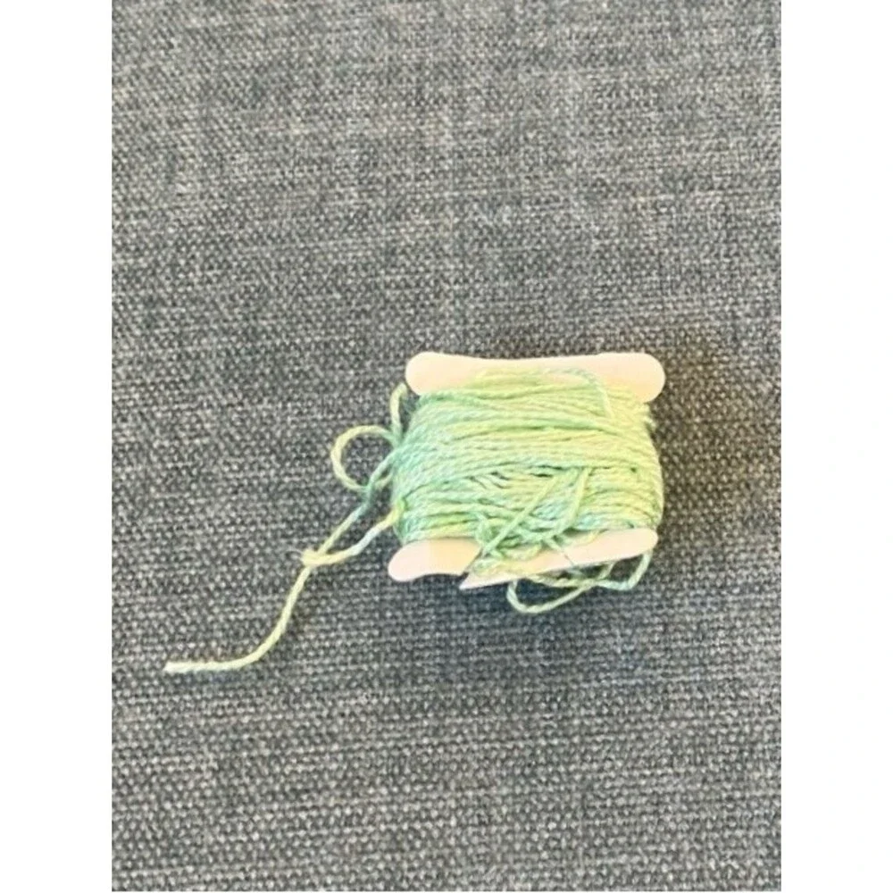 Mint Green Needlepoint Thread Yarn